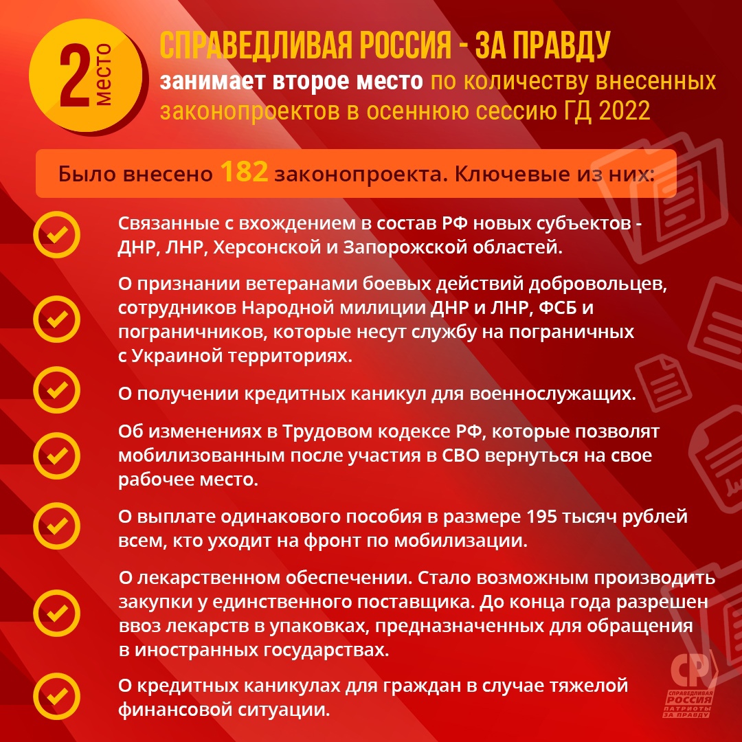 СРЗП занимает второе место по количеству внесенных законодательных  инициатив | СПРАВЕДЛИВАЯ РОССИЯ – ЗА ПРАВДУ – Магаданская область